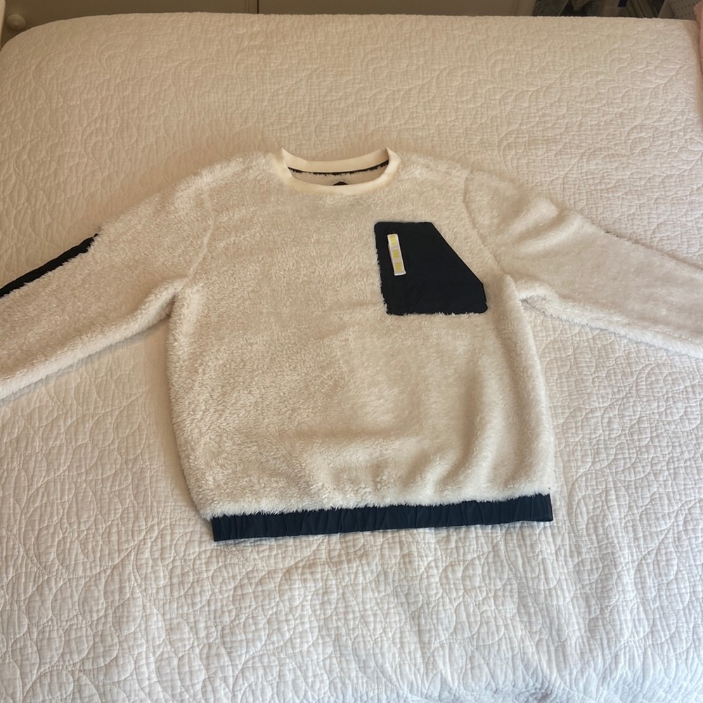 Ugg Niko Sherpa Crewneck Womens Size Small